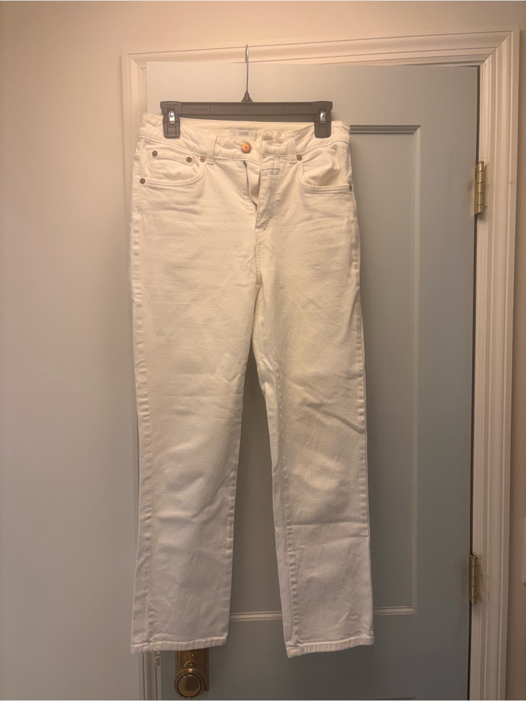 Closed White Jeans Size 27 Straight-Leg Nwot